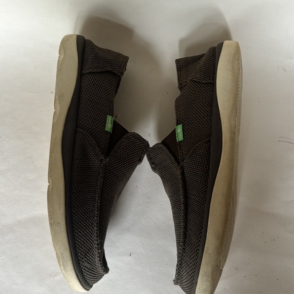 SANUK Vagabond Tripper Mesh Olive Green/Brown Size 10 $65 EUC - Picture 7 of 11